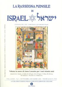 La Rassegna Mensile di Israel LXXIV 3